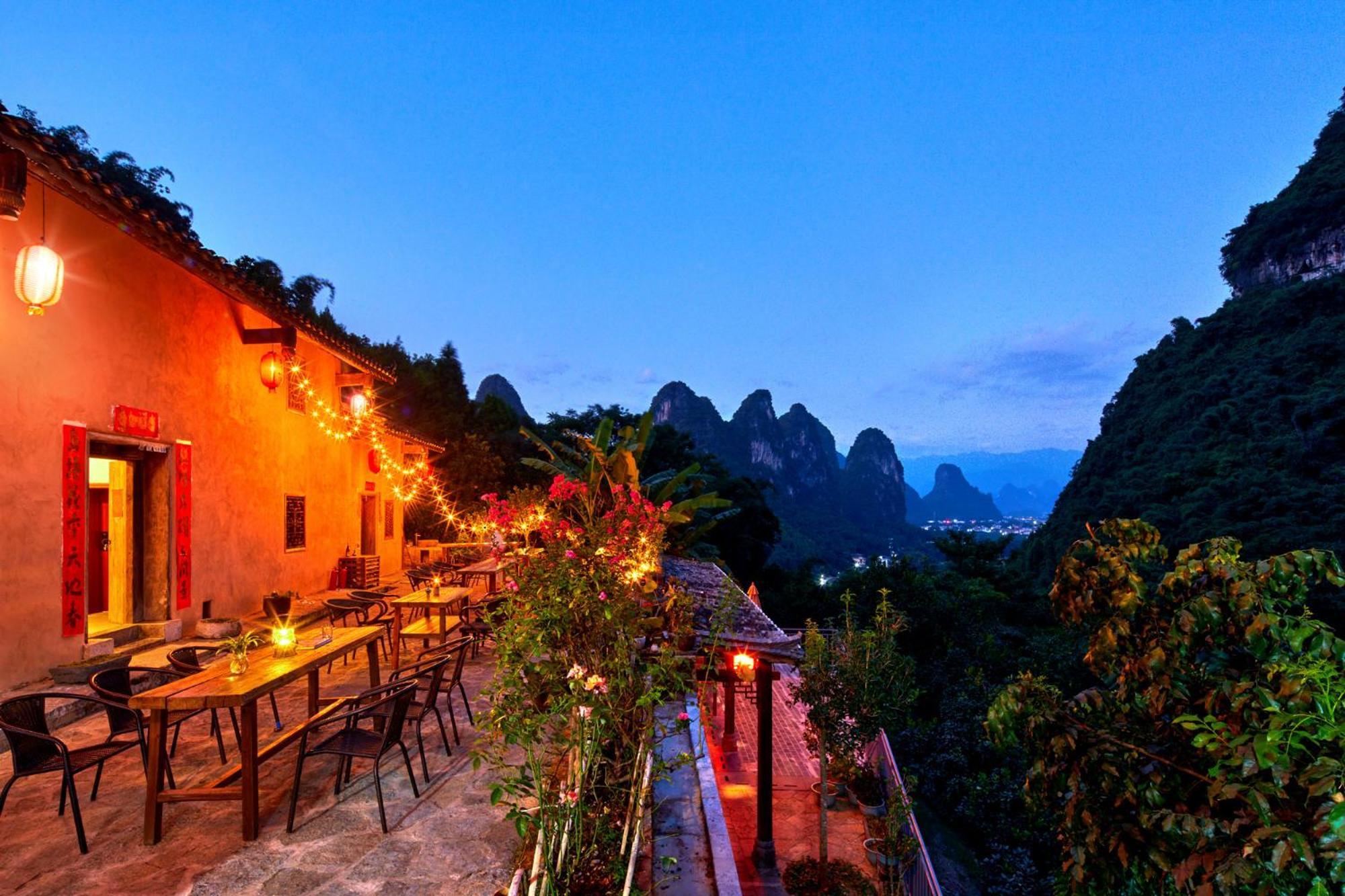 Yangshuo Yunshe Mountain Guesthouse Exterior foto