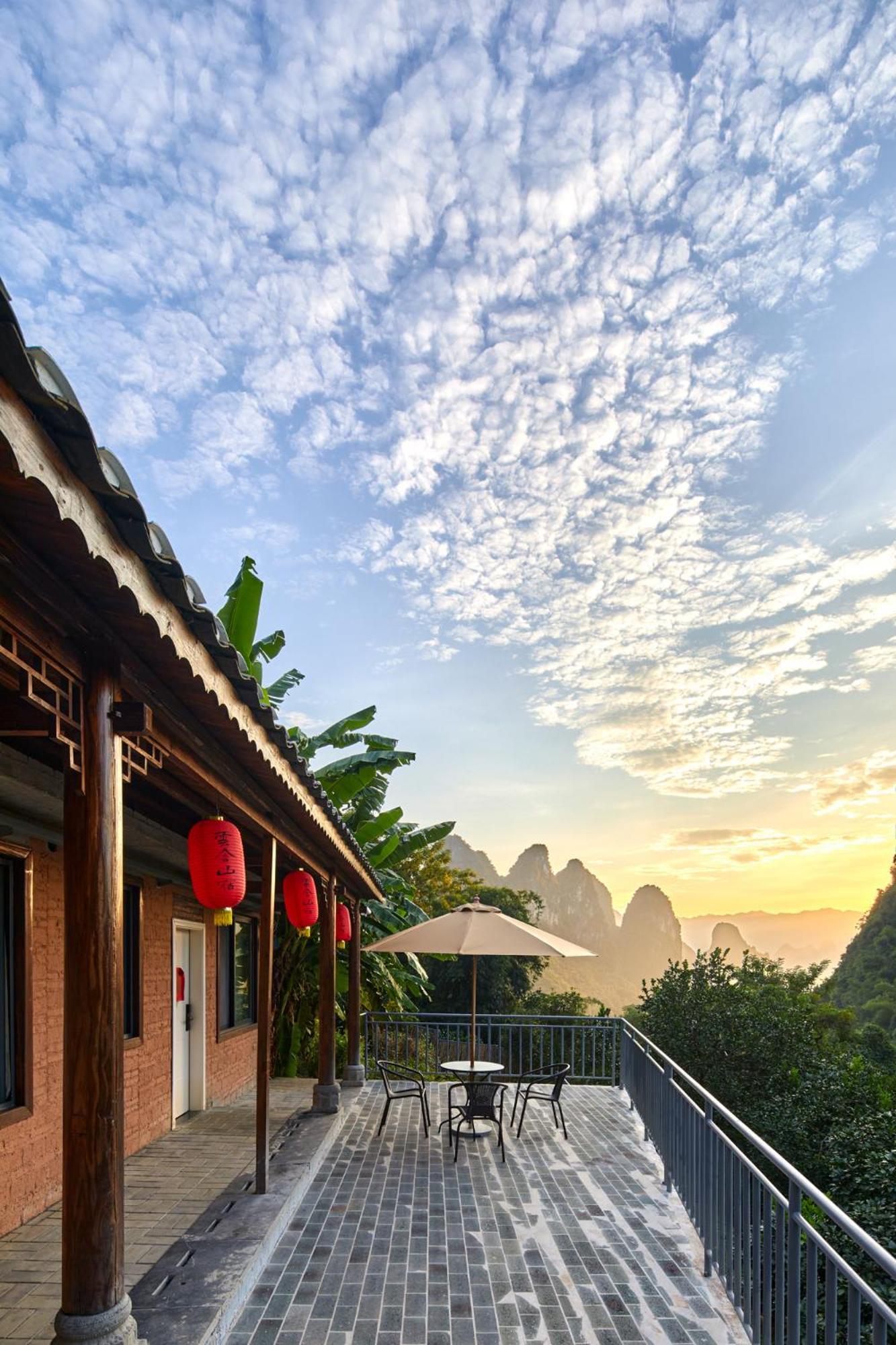 Yangshuo Yunshe Mountain Guesthouse Exterior foto