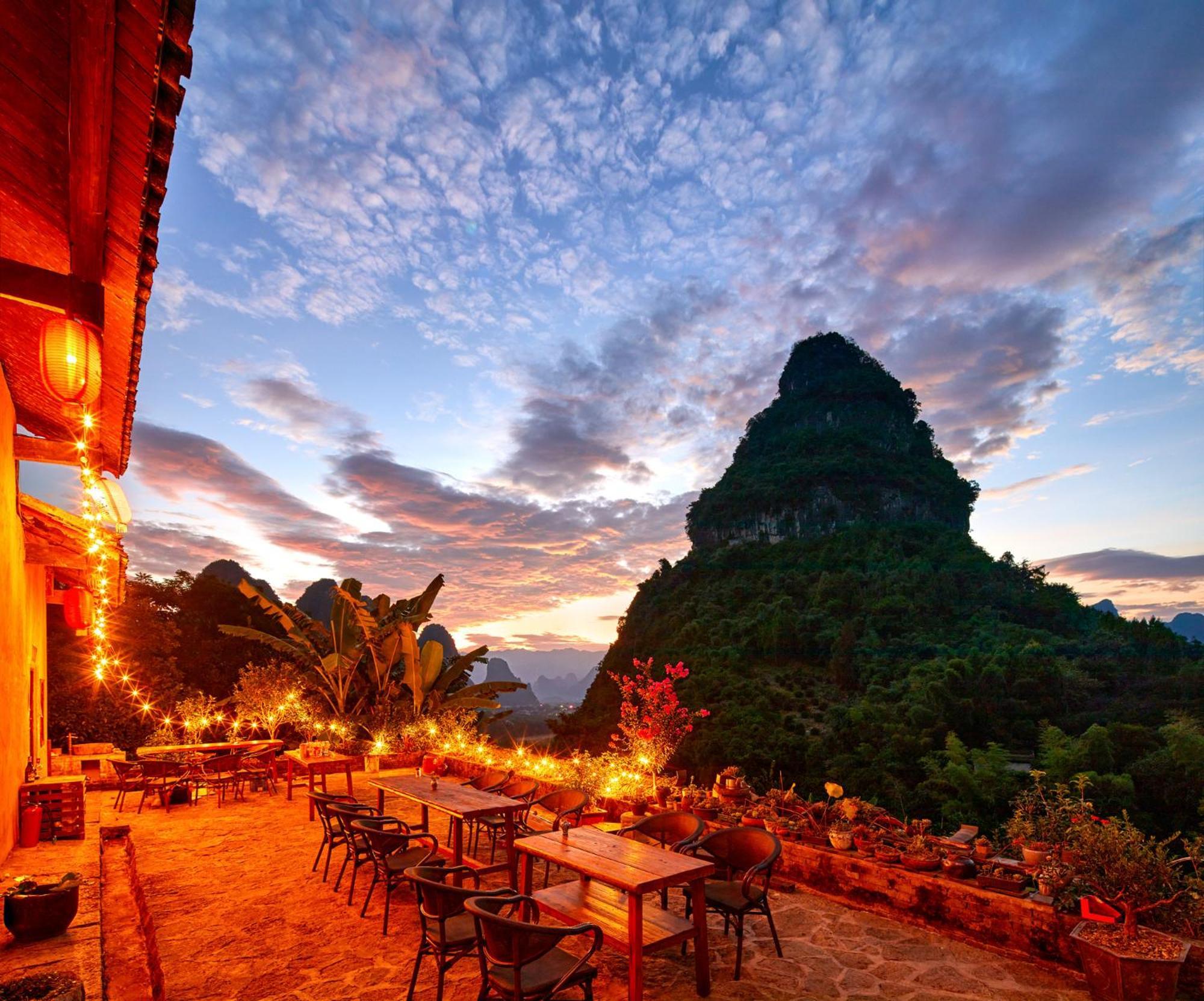 Yangshuo Yunshe Mountain Guesthouse Exterior foto