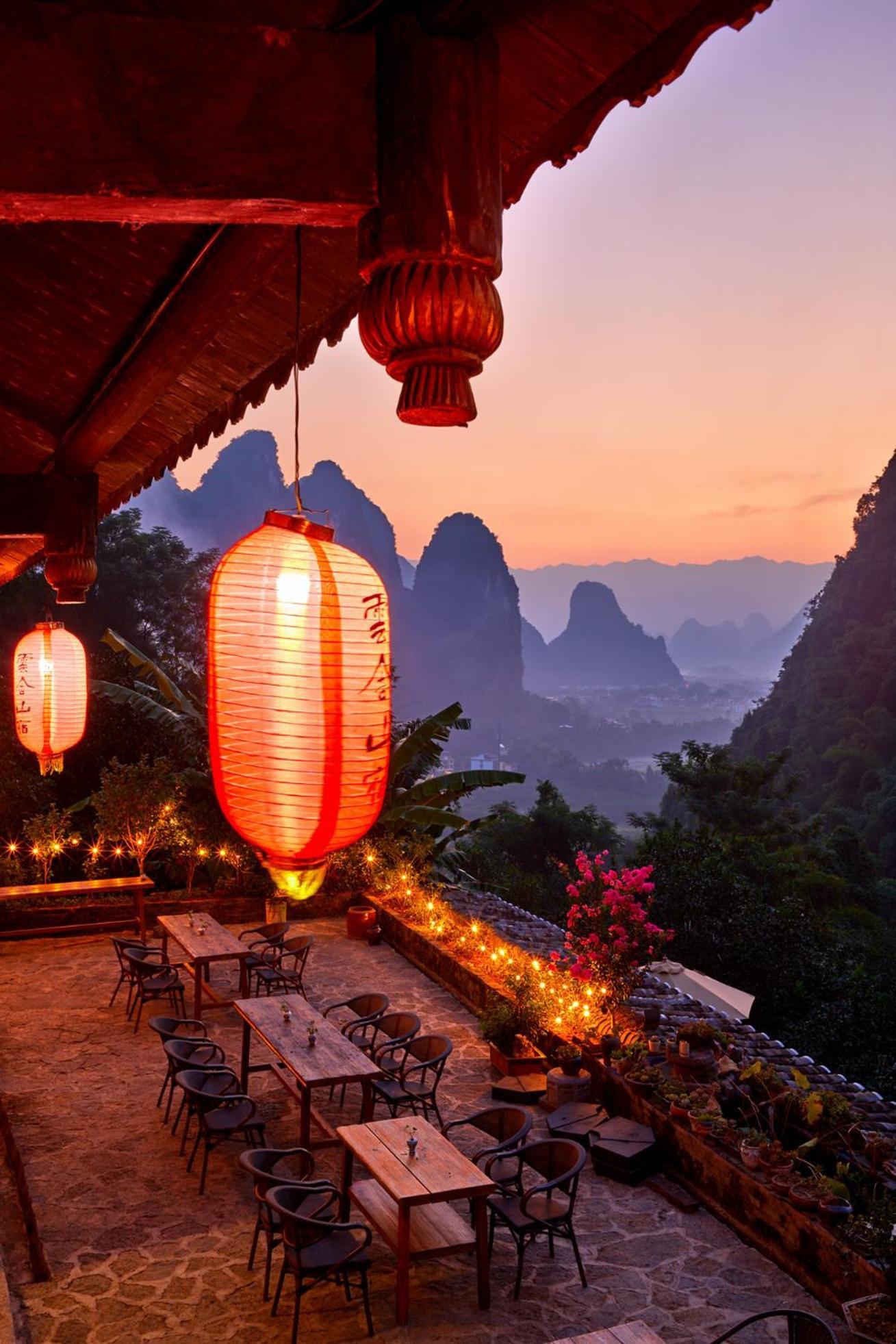 Yangshuo Yunshe Mountain Guesthouse Exterior foto