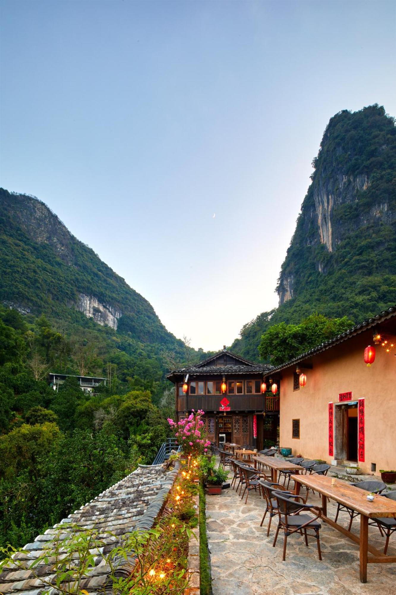 Yangshuo Yunshe Mountain Guesthouse Exterior foto