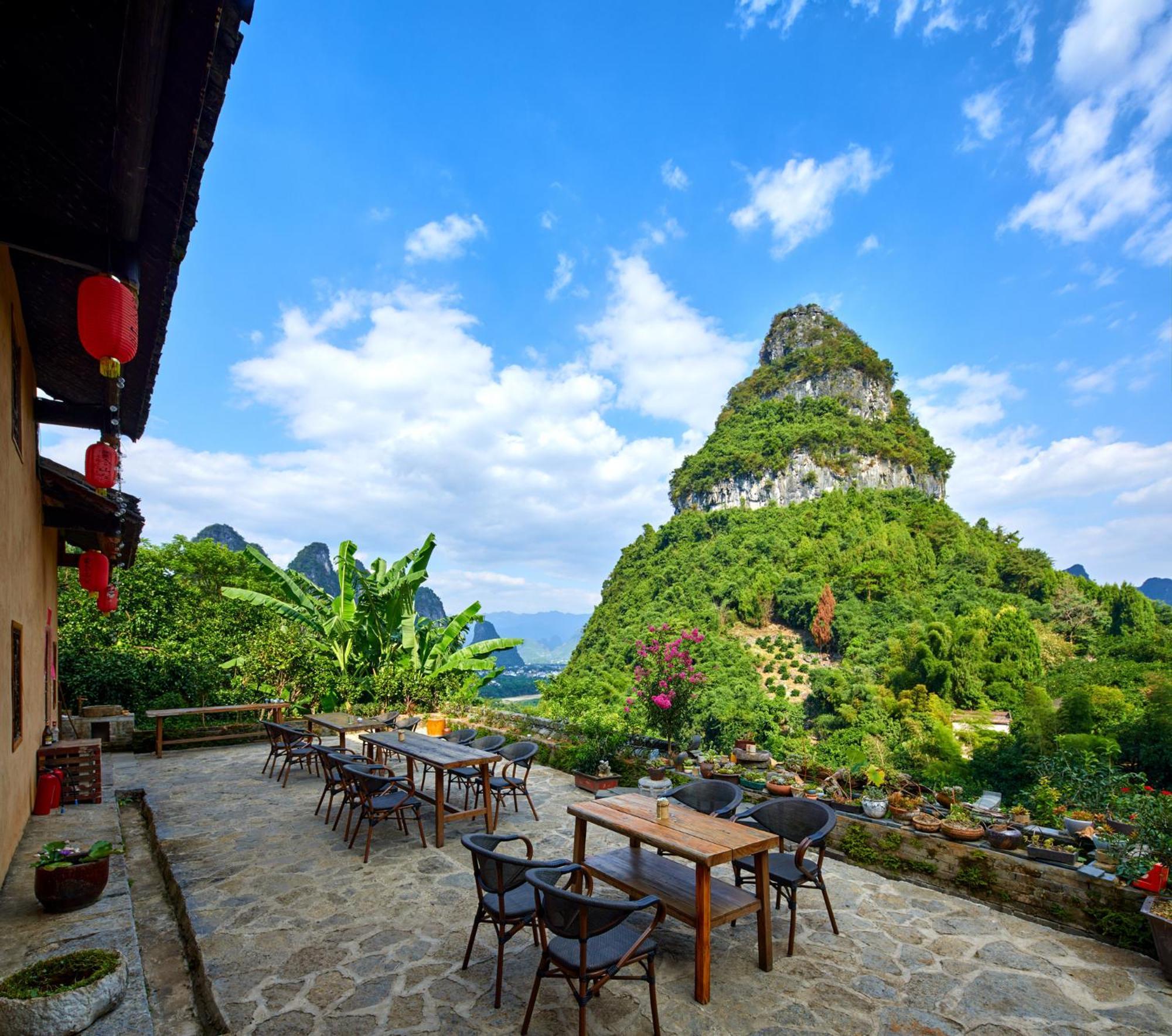 Yangshuo Yunshe Mountain Guesthouse Exterior foto