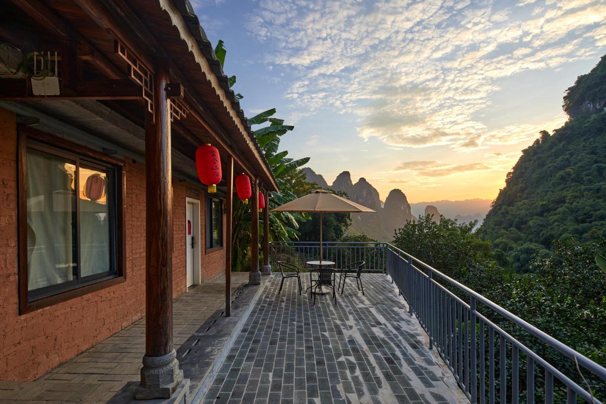 Yangshuo Yunshe Mountain Guesthouse Exterior foto