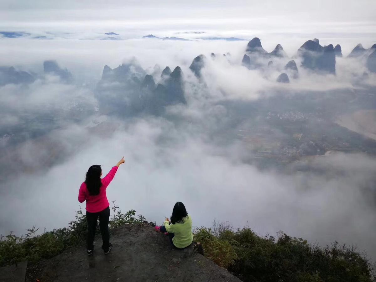 Yangshuo Yunshe Mountain Guesthouse Exterior foto