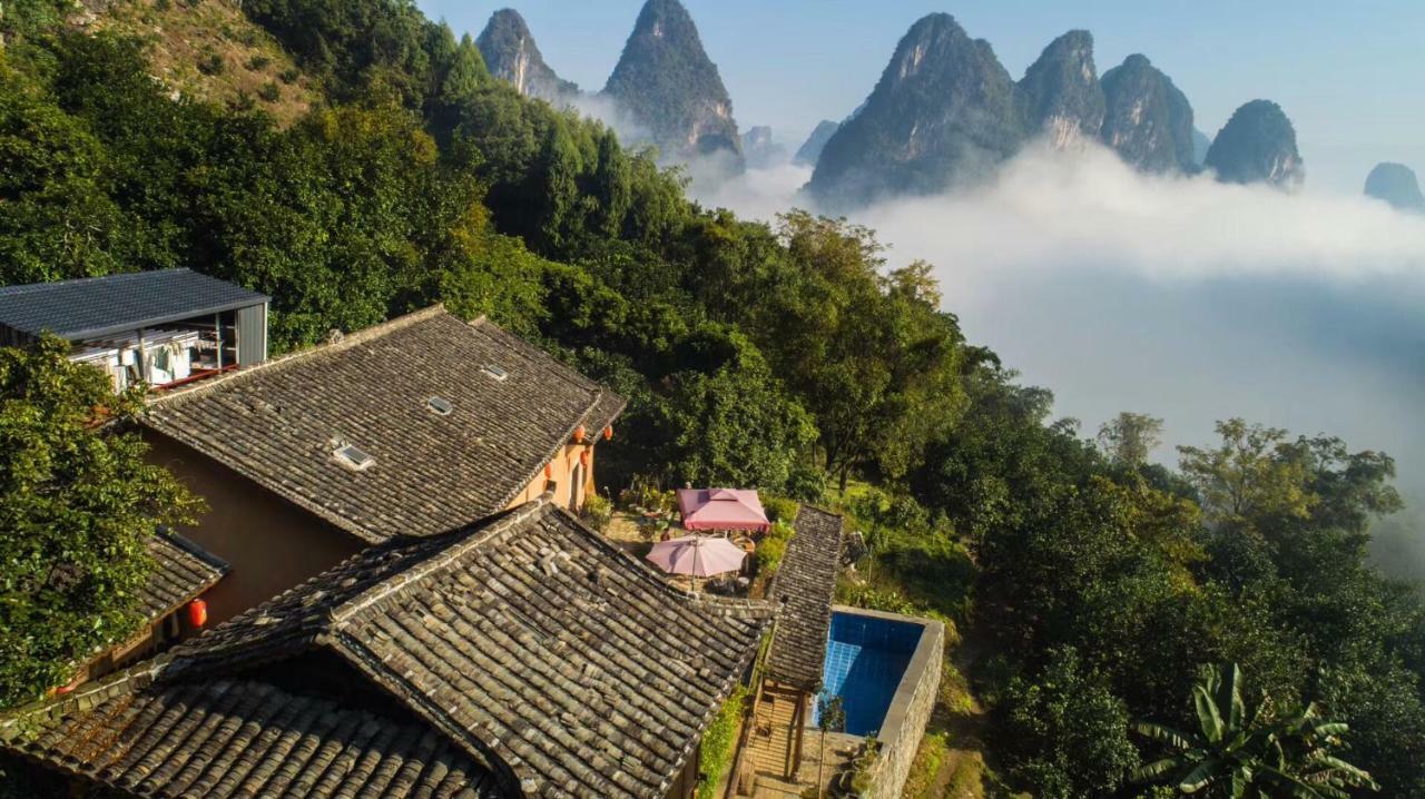 Yangshuo Yunshe Mountain Guesthouse Exterior foto